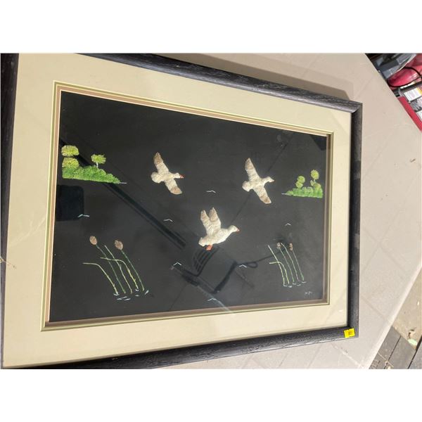 Caraboo Felt First Nations Art 22 x 16