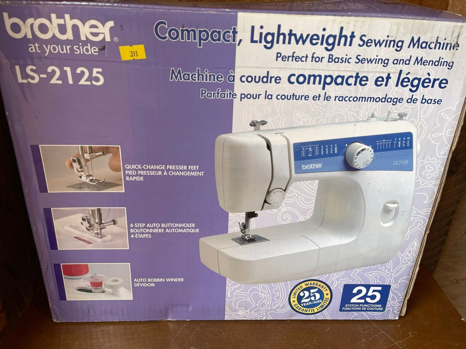 Brother Sewing Machine LS-2125 - Beck Auctions Inc. Brother Sewing Machine LS-2125 - Beck Auctions Inc.