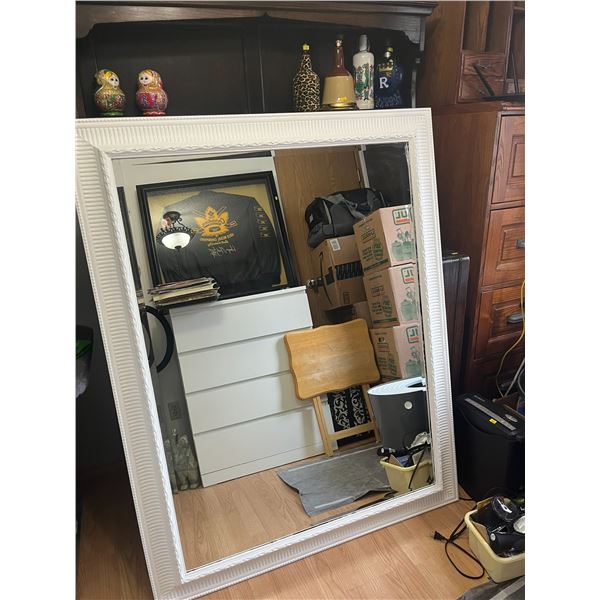 Large White Mirror 36 x 48