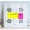Image 1 : 4 1968 %50 SILVER CANADA DIMES