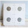 Image 2 : 4 1968 %50 SILVER CANADA DIMES