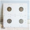 Image 2 : 1902,1910,1912,1919 92,5% CANADA SILVER DIMES