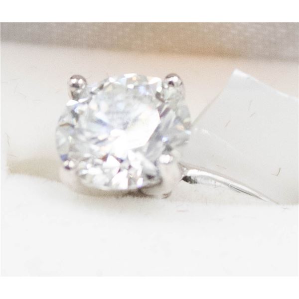 BZ1930-139M 14K MOISSANITE(1.6CT) RING