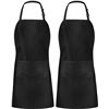 Image 1 : NEW TWO PACK OF UTOPIA ADJUSTABLE NECK BIB APRONS