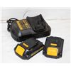 Image 1 : DEWALT LITHIUM ION 12-20V BATTERY CHARGER DCB101 +