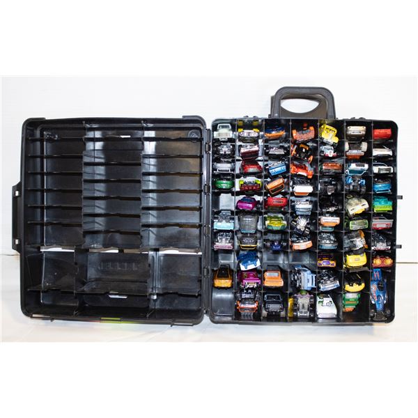 HOTWHEELS CASE W/ASSORTED HOTWHEELS/CARS