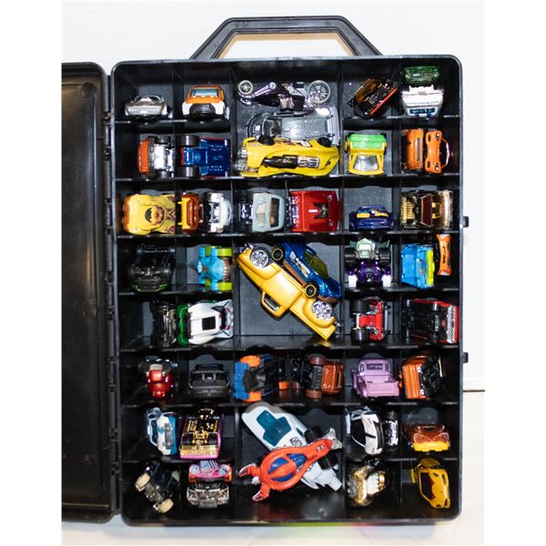 HOTWHEELS CASE W/ASSORTED HOTWHEELS/CARS