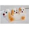 Image 1 : 1960S SALT & PEPPER DACHSHUND VINTAGE SHAKERS