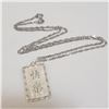 Image 1 : JP1080-187 SILVER NECKLACE