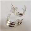 Image 1 : JP1080-155 SILVER EARRINGS