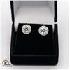Image 1 : #830-2.00 CT TW GRA CERTIFIED MOISSANITE VVS D EAR