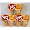 12 SNACK PACK BUTTERSCOTCH PUDDING CUPS MADE W/