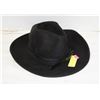 Image 1 : FAUX FELT WIDE BRIM WESTERN COWBOY HATN L/XL NEW