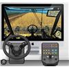 Image 2 : NEW LOGITECH HEAVY EQUIPMENT BUNDLE - FARM SIM