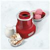 Image 2 : NEW RED CUISINART AUTOMATIC FROZEN YOGURT- ICE