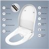 Image 2 : NEW DAVIVY ELECTRONIC BIDET TOILET SEAT W REMOTE