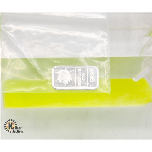 1 GRAM SILVER BAR