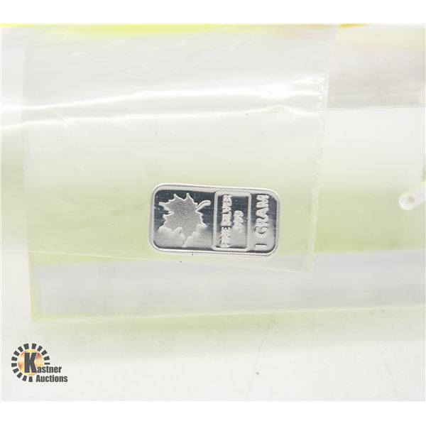 1 GRAM SILVER BAR