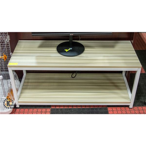 NEWLY ASSEMBLED TV STAND