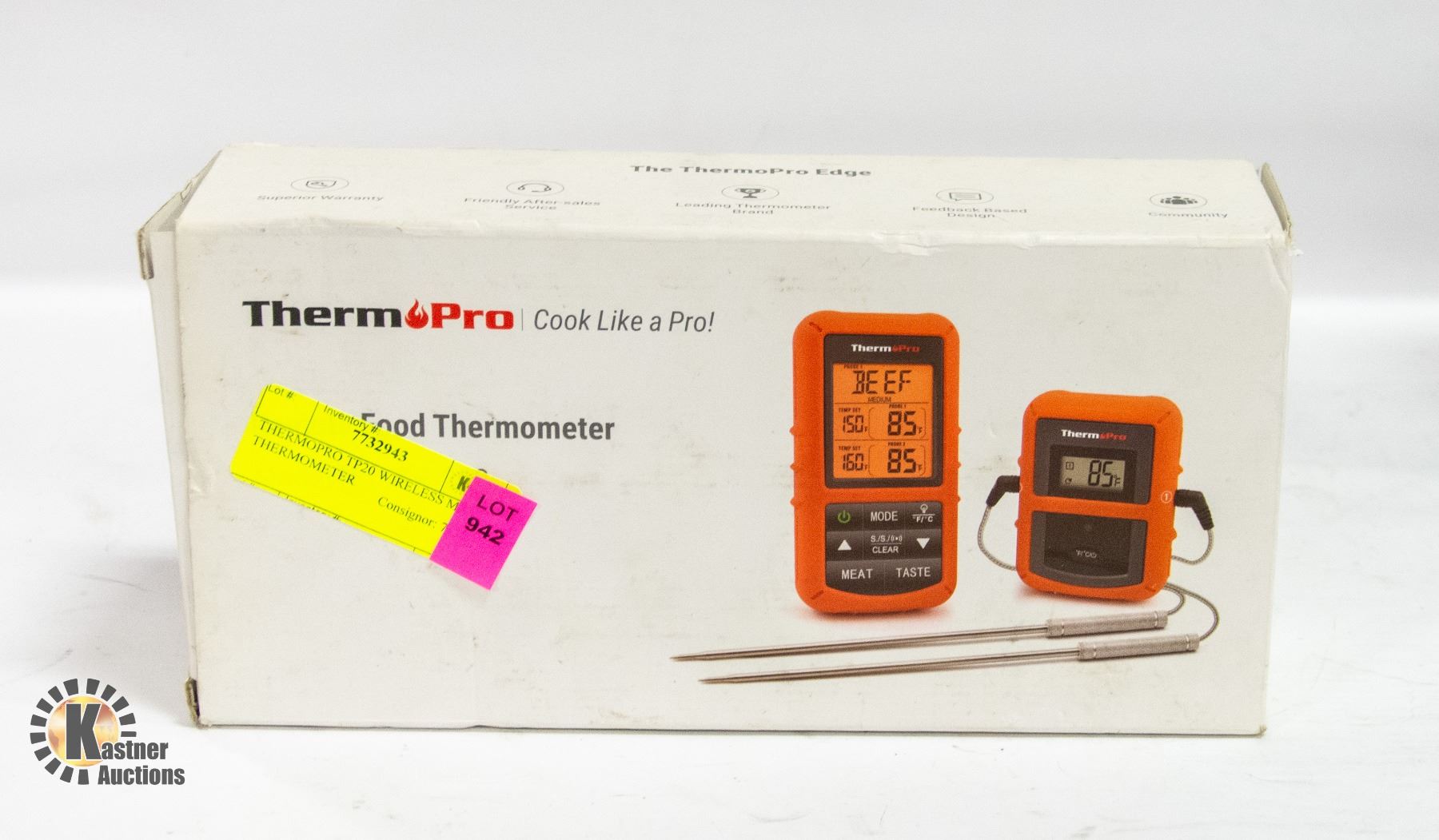 THERMOPRO TP20 WIRELESS MEAT THERMOMETER