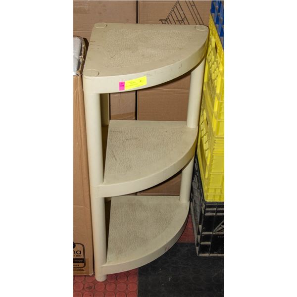 PLASTIC CORNER STAND H-31.5"