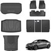 Image 1 : NEW UNPACKED LASFIT FULL FLOOR MATS SET FOR TESLA