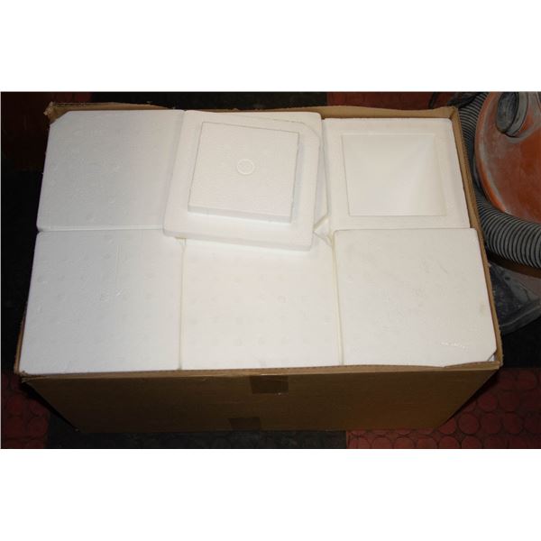 BOX OF FOAM BOXES