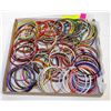 Image 1 : 100+ BANGLES ASSORTED