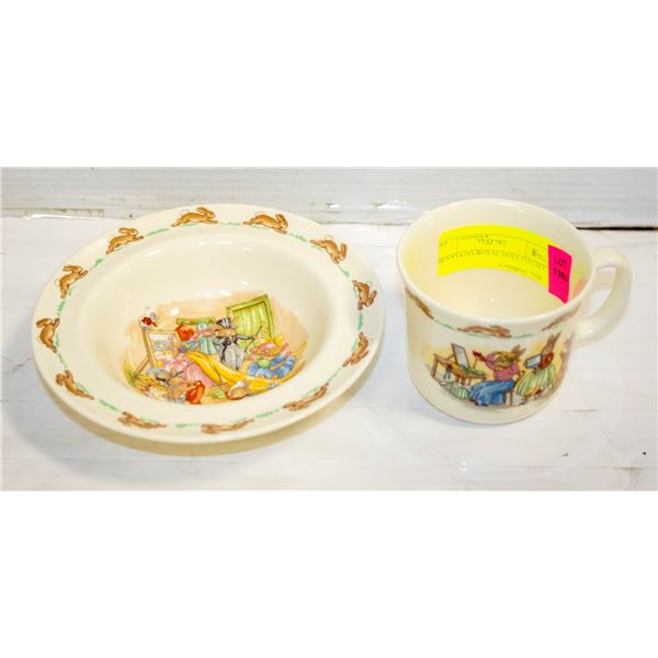BUNNYKINS ROYAL DOULTON SET