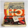 Image 1 : 1950'S LIONEL H O TRAIN SET IN BOX WITH CARS &