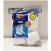 Image 1 : WHITE CREW SOCKS 12-16 SIZE 6-PACK FRUIT OF THE