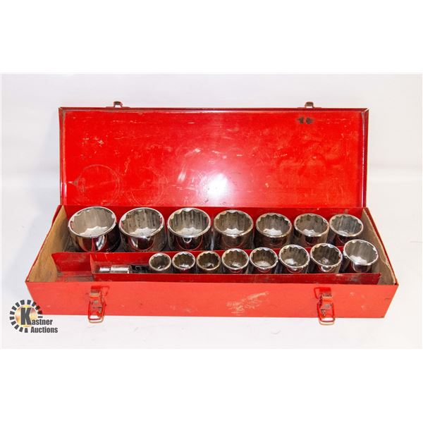 3/4 Impact Socket Set 1/4 In. Drive Metric And SAE Master Universal Socket Set 19 Piece Cp12199 Capri Tools - Foto 9
