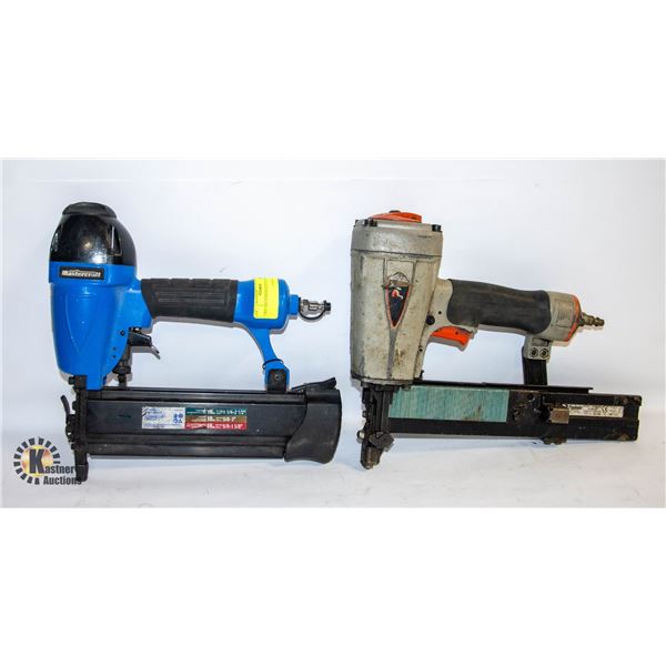 TWO AIR POWERED STAPLE GUNS