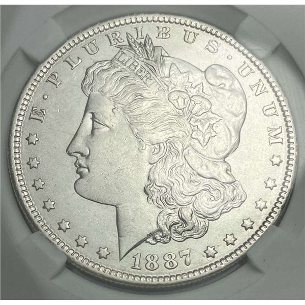 1887-O Morgan Silver Dollar MS64