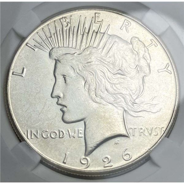 1926-S Peace Silver Dollar MS65