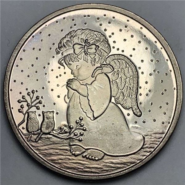 2012 "Best Wished For Peace & Joy This Holiday Season" 1 ozt .999 Silver