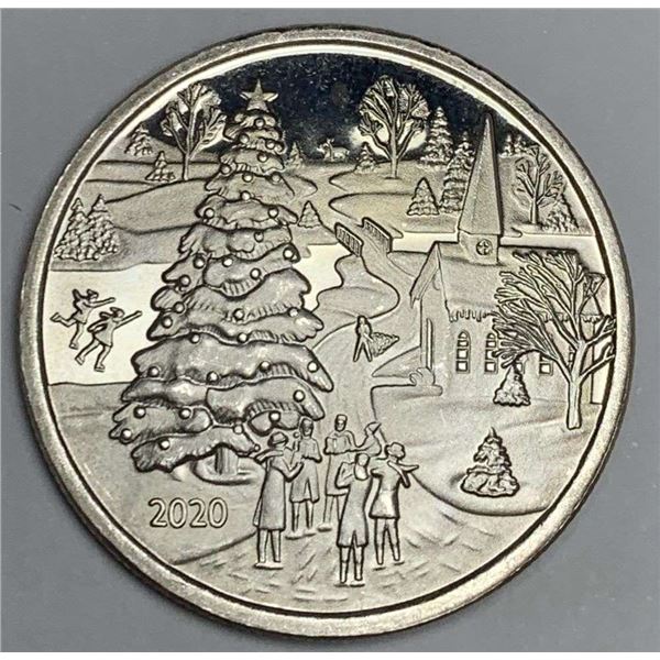 2020 "Best Wishes For Peace & Joy This Holiday Season" 1 ozt .999 Silver