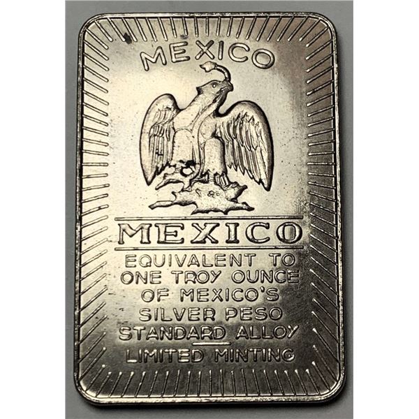 Mexico 1 ozt Silver Bar