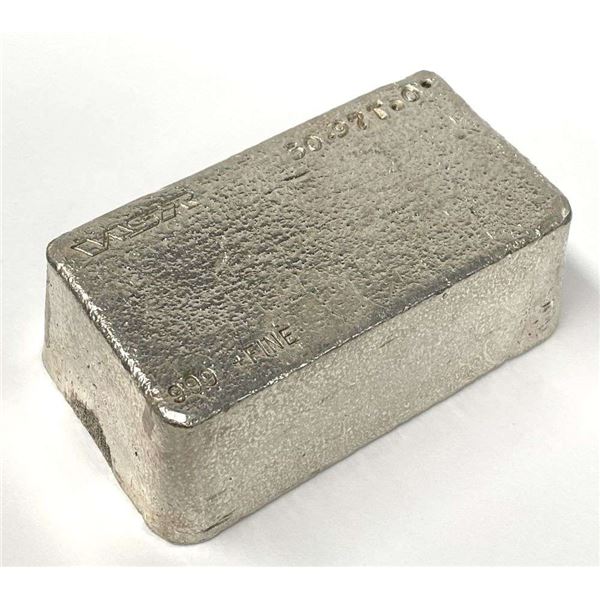 Vintage Western States Refinery, CA 50.97 ozt .999 Silver Bar