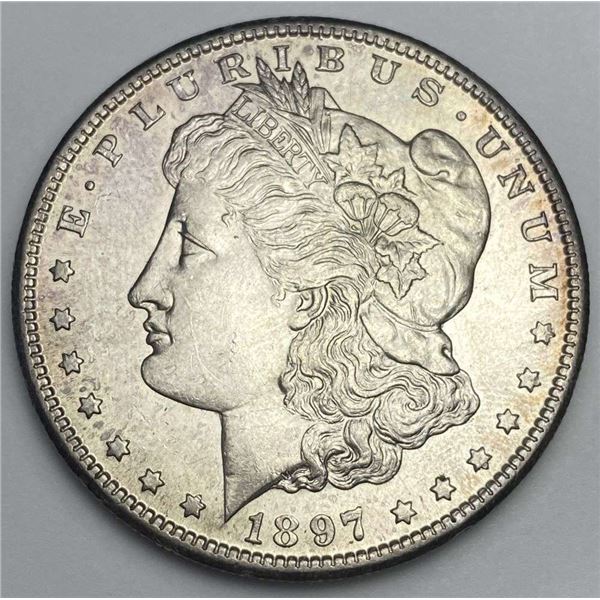 1897-S Morgan Silver Dollar MS63