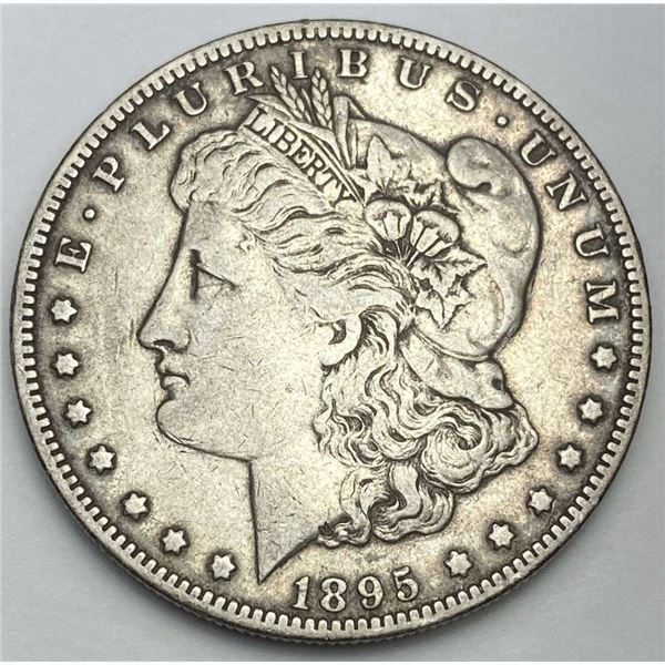 1895-O Morgan Silver Dollar VF30