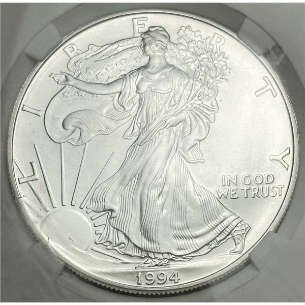 1994 American Silver Eagle MS70