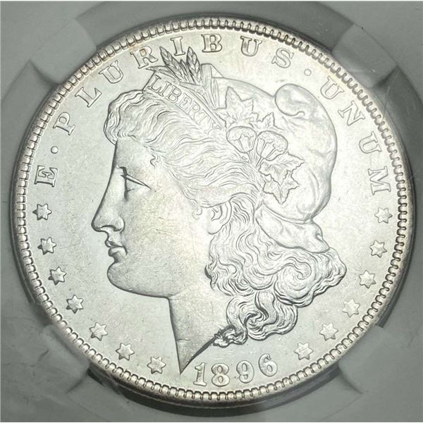 1896-O Morgan Silver Dollar MS63