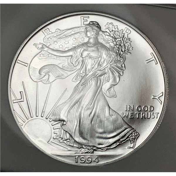 1994 American Silver Eagle NGC MS69