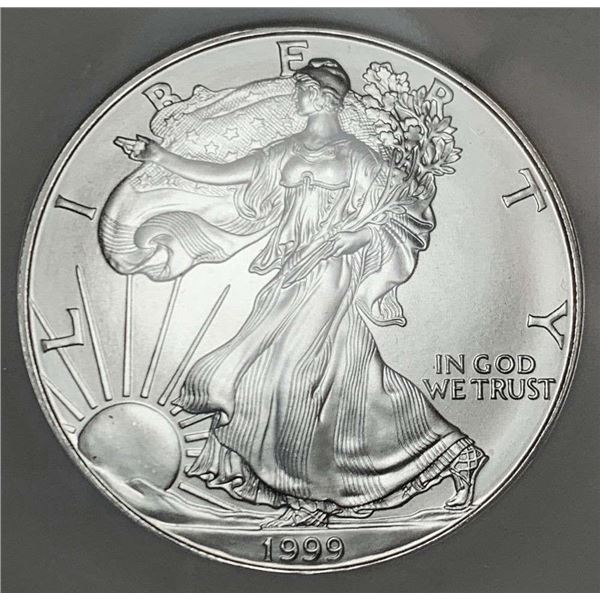 1999 American Silver Eagle NGC MS69