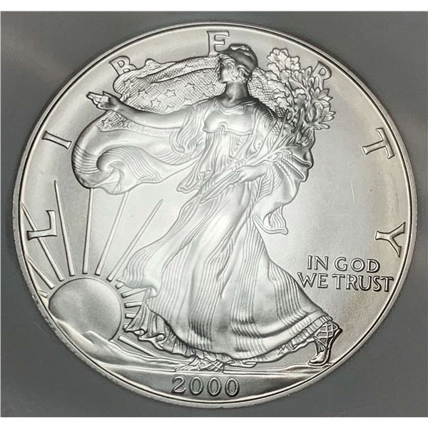2000 American Silver Eagle NGC MS69 Millenium Set