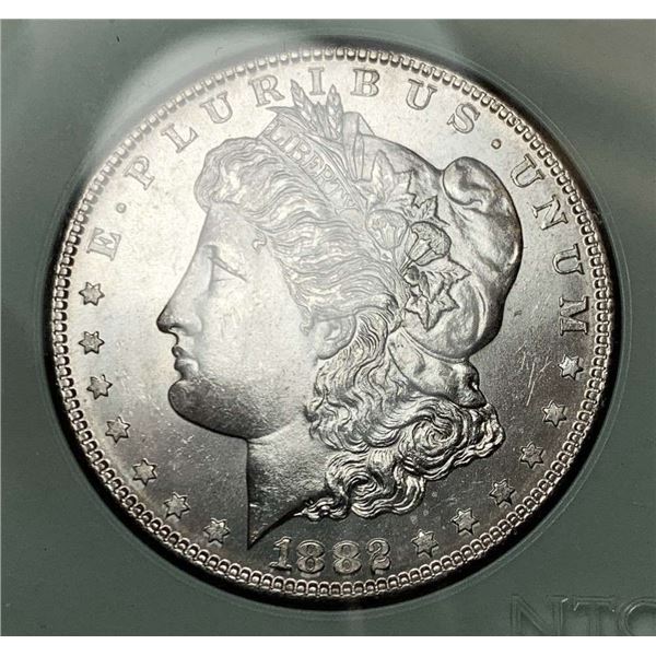 1882-S Morgan Silver Dollar MS66