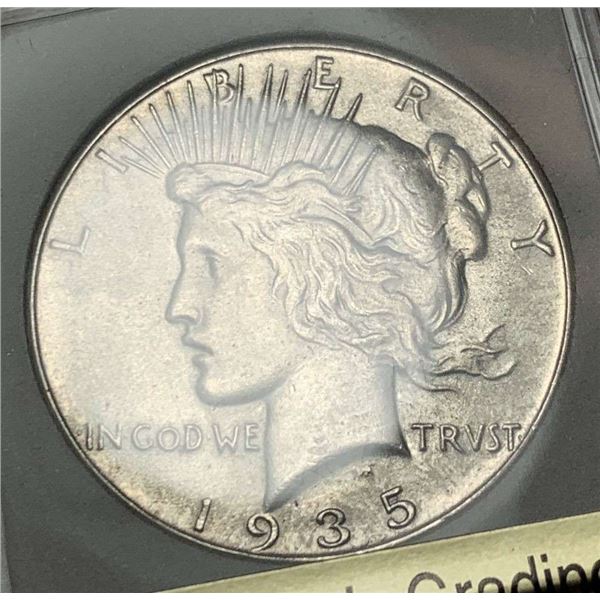 1935 Peace Silver Dollar MS68