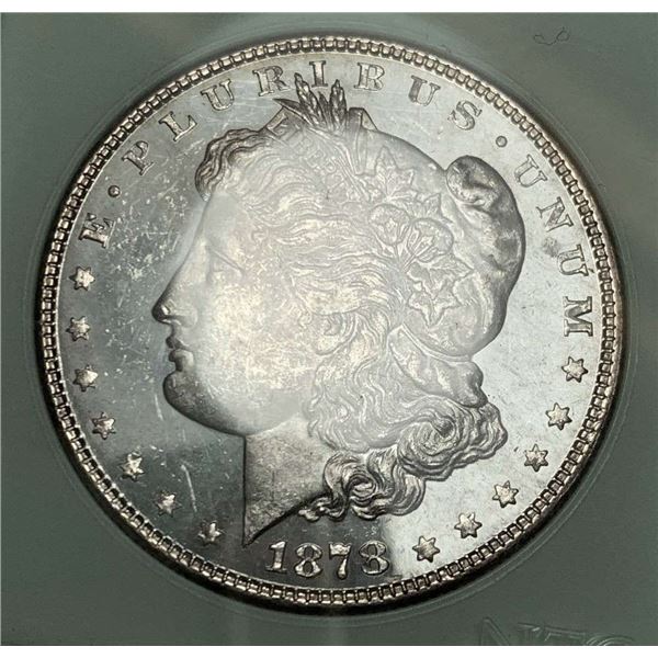 1878 8TF Morgan Silver Dollar MS63 DMPL