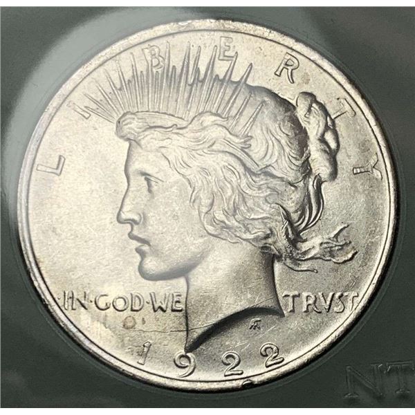 1922 Peace Silver Dollar MS67